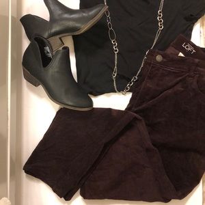 Burgundy Loft Pants only
